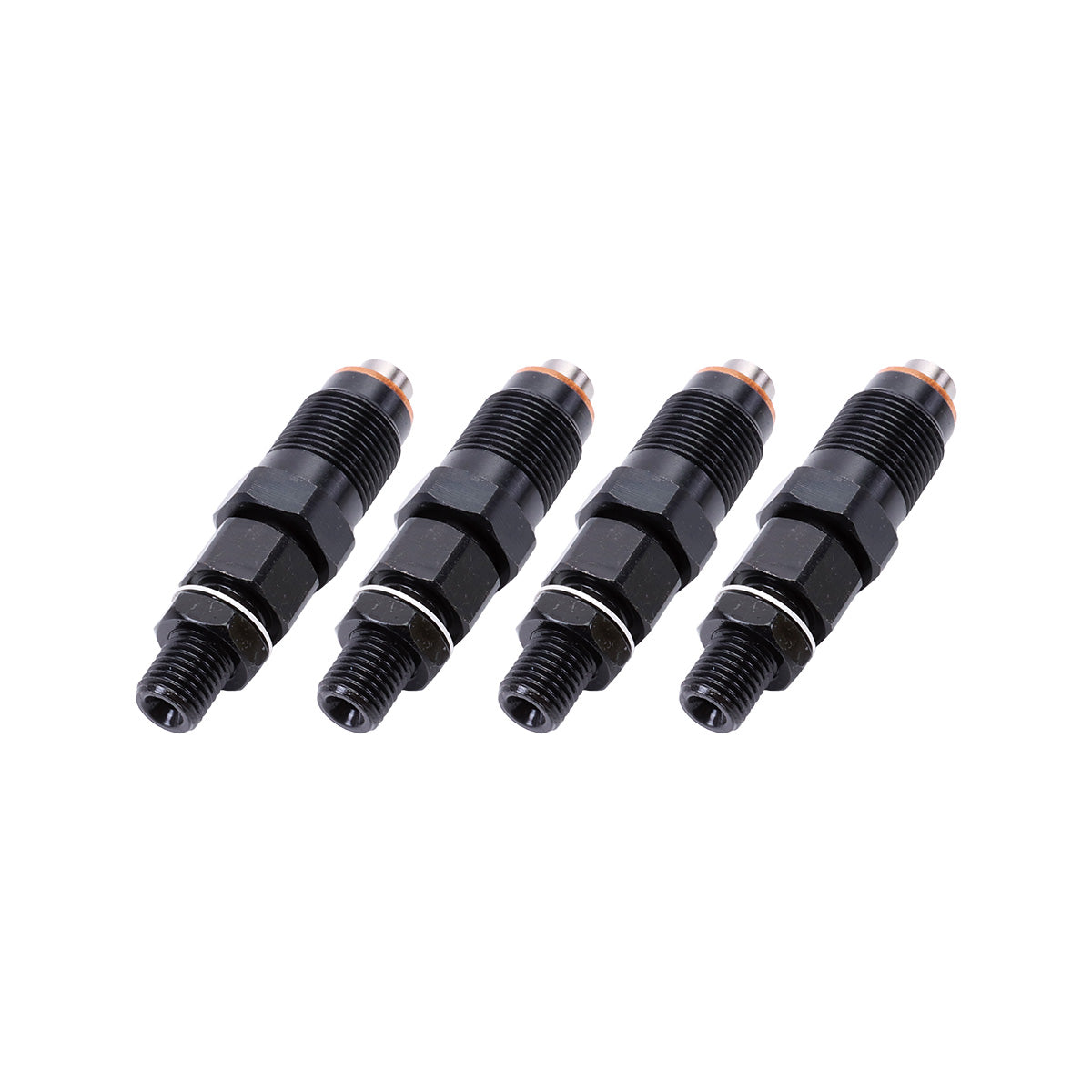 4-Pack Fuel Injector 8971296140 Compatible with Isuzu 4LE1 4LE2 Engine