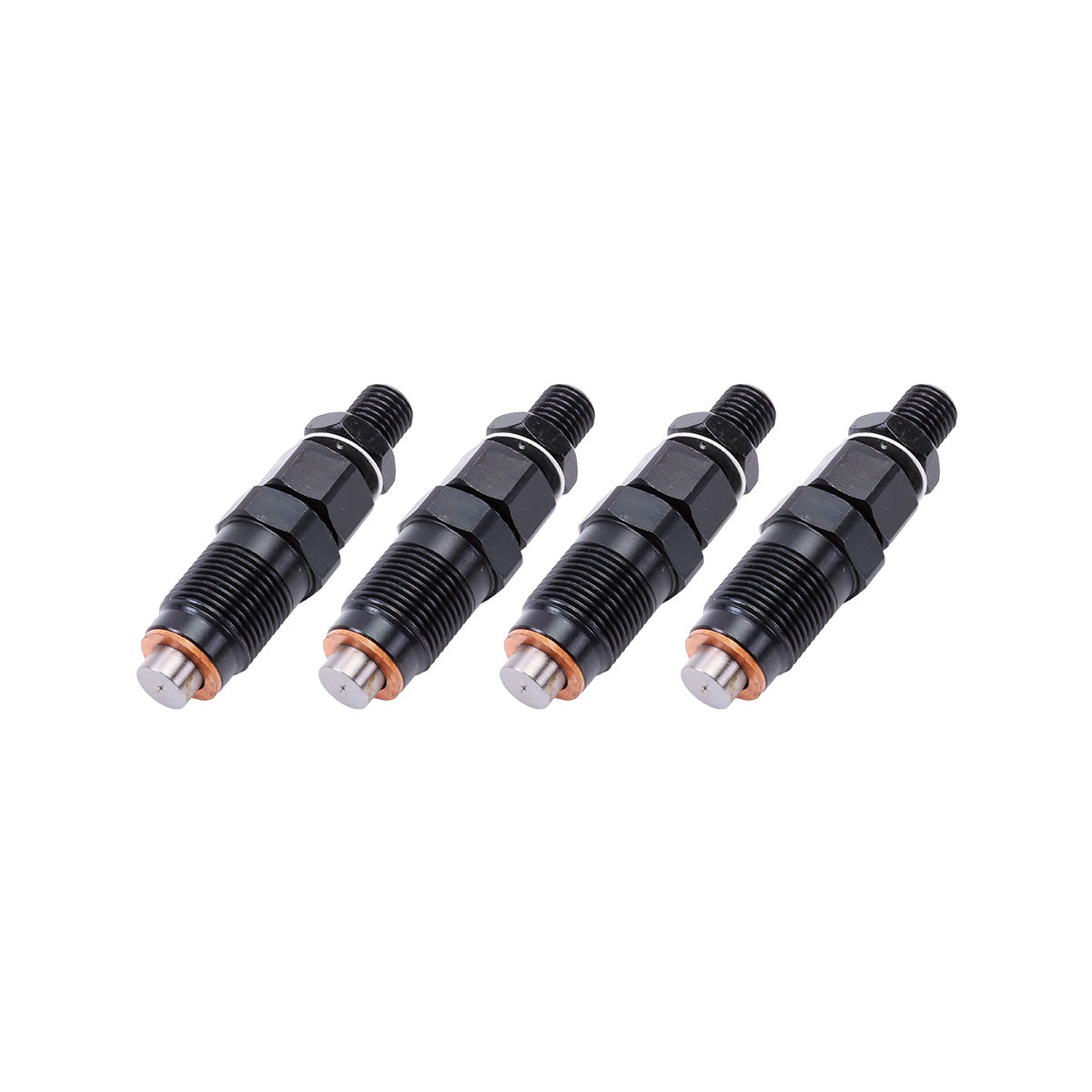 4-Pack Fuel Injector 8971296140 Compatible with Isuzu 4LE1 4LE2 Engine