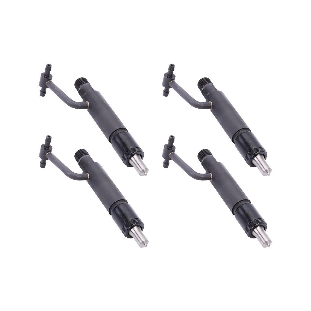 4-Pack Fuel Injector AT110293 Compatible with John Deere 790 870 1070 4300 Yanmar Engine 3TNE84 3TNE88