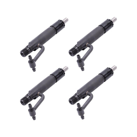 4-Pack Fuel Injector AT110293 Compatible with John Deere 790 870 1070 4300 Yanmar Engine 3TNE84 3TNE88