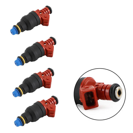 4-Pack Fuel Injectors 0280150431 Compatible with Saab 9-3 900 9000 2.0L 2.3L I4