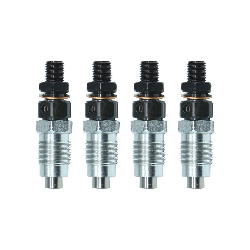 4-Pack Fuel Injectors 6672405 Compatible with Bobcat Kubota V1505 V1505T Engine