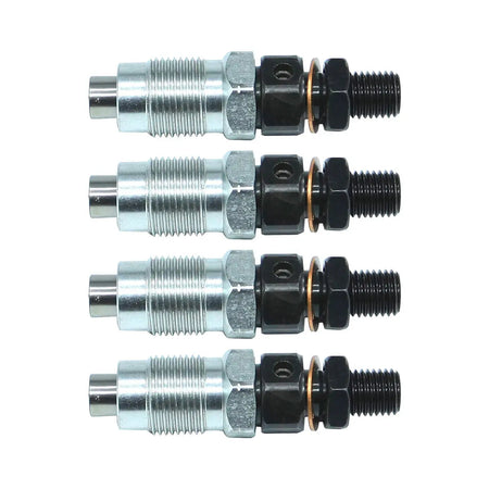 4-Pack Fuel Injectors 6672405 Compatible with Bobcat Kubota V1505 V1505T Engine