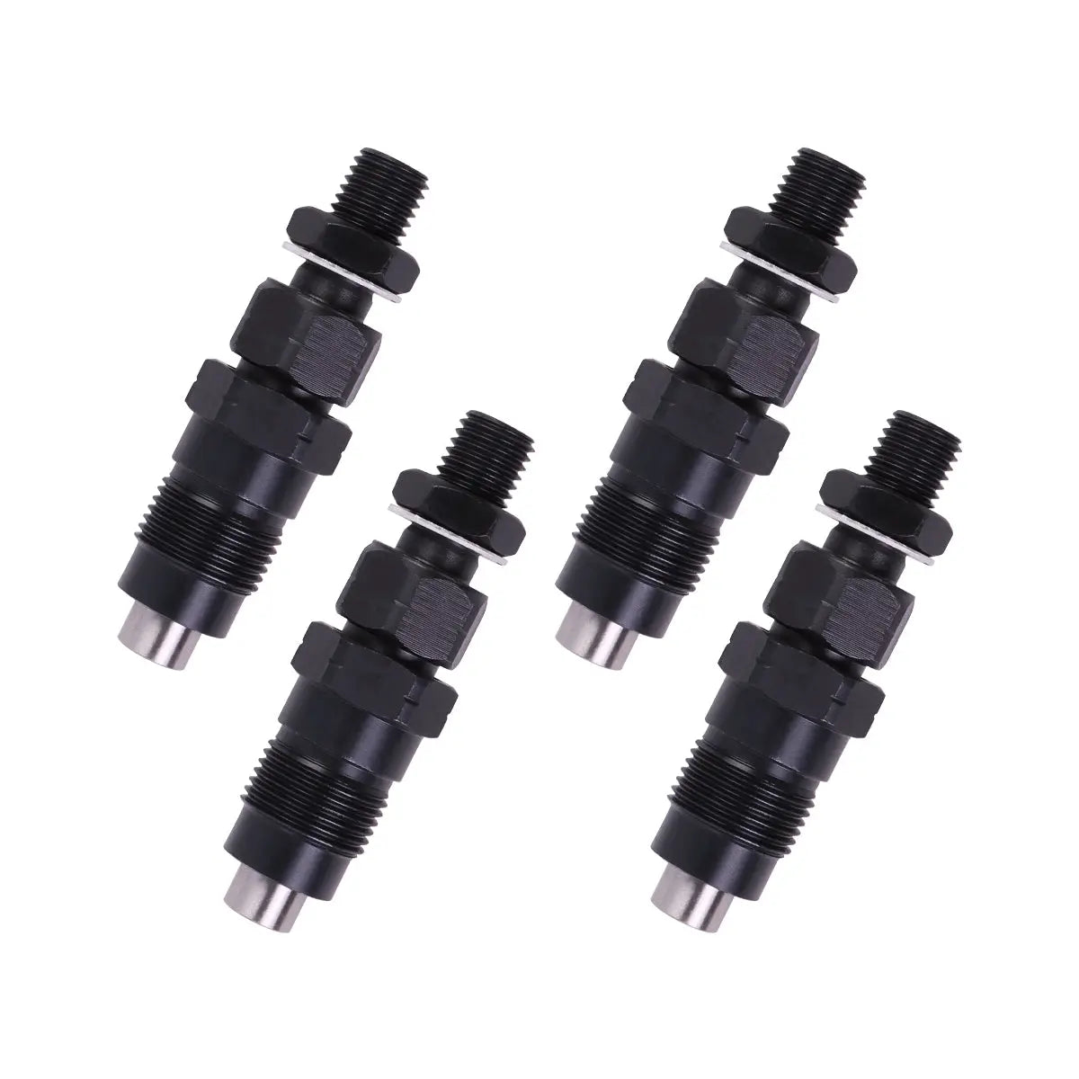 4-Pack Fuel Injectors ME200204 Compatible with Mitsubishi Pajero Shogun 2.8TD 4M40 Engine