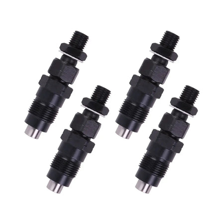 4-Pack Fuel Injectors ME200204 Compatible with Mitsubishi Pajero Shogun 2.8TD 4M40 Engine