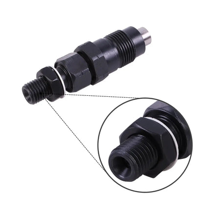 4-Pack Fuel Injectors ME200204 Compatible with Mitsubishi Pajero Shogun 2.8TD 4M40 Engine