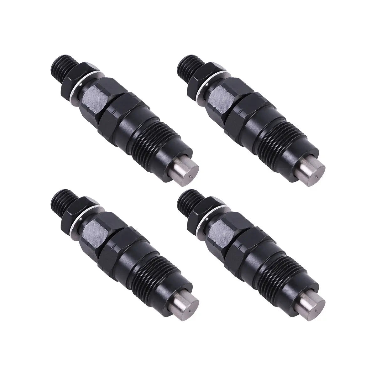 4-Pack Fuel Injectors ME200204 Compatible with Mitsubishi Pajero Shogun 2.8TD 4M40 Engine
