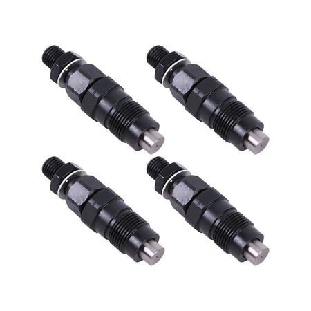 4-Pack Fuel Injectors ME200204 Compatible with Mitsubishi Pajero Shogun 2.8TD 4M40 Engine