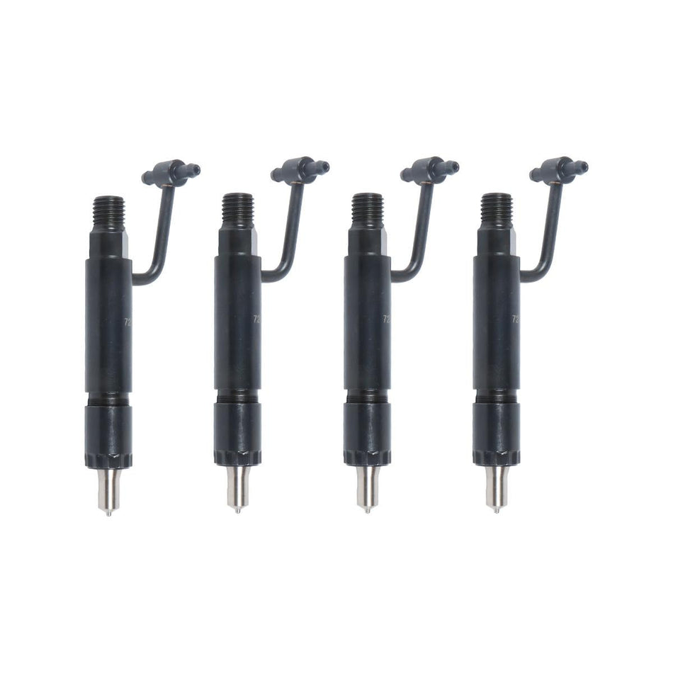 4-Pack Fuel Injector 723900-53200 Compatible with Yanmar 4TNE106 4D106 Engine