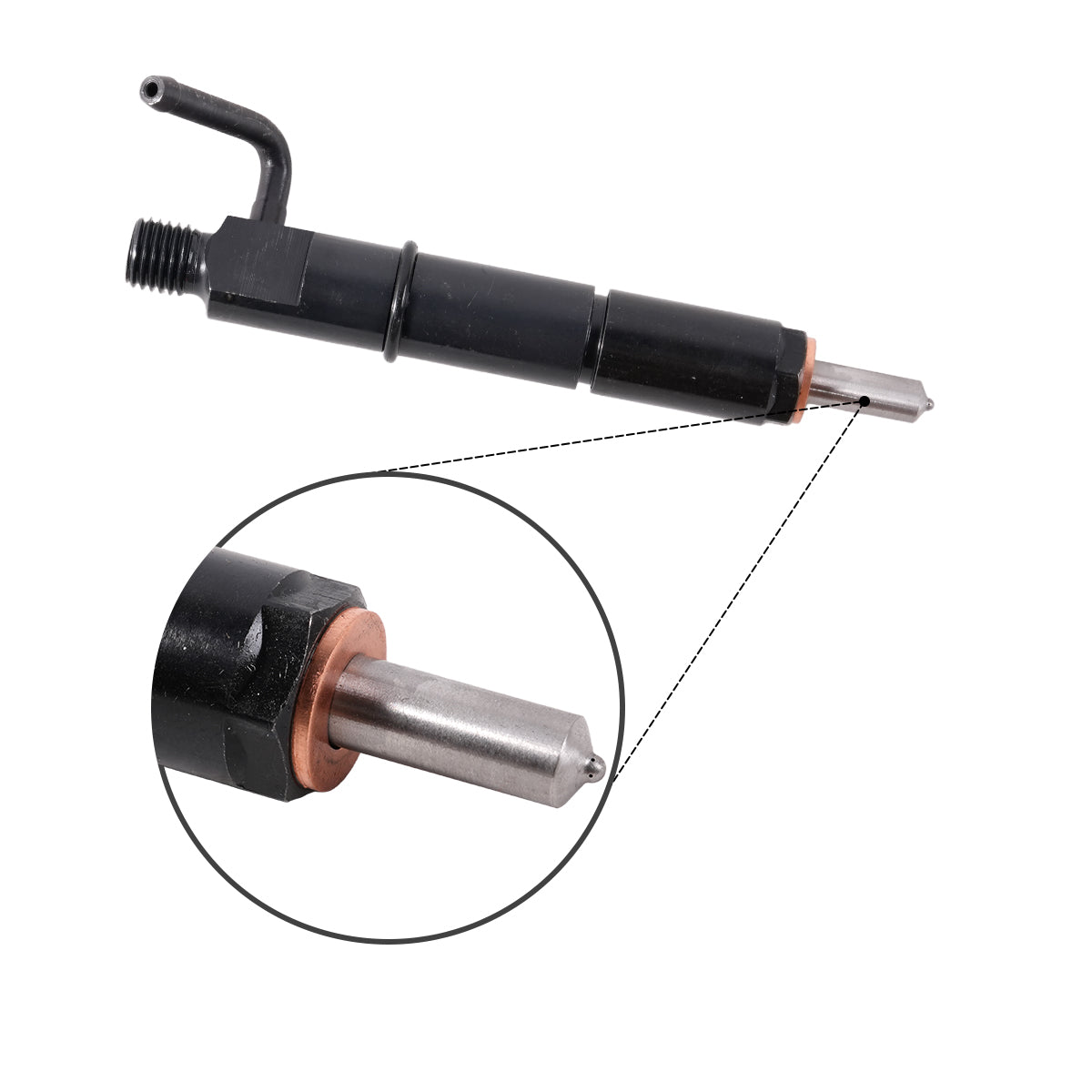 4-Pack /6PCS Fuel Injector 212-8470 2128470 Compatible with CAT Caterpillar Excavator 311C 312C 312CL