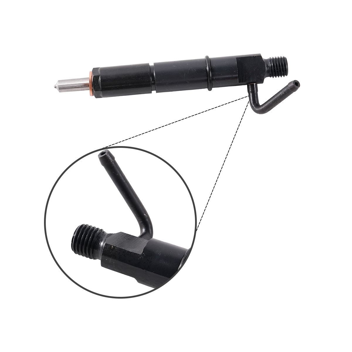 4-Pack /6PCS Fuel Injector 212-8470 2128470 Compatible with CAT Caterpillar Excavator 311C 312C 312CL