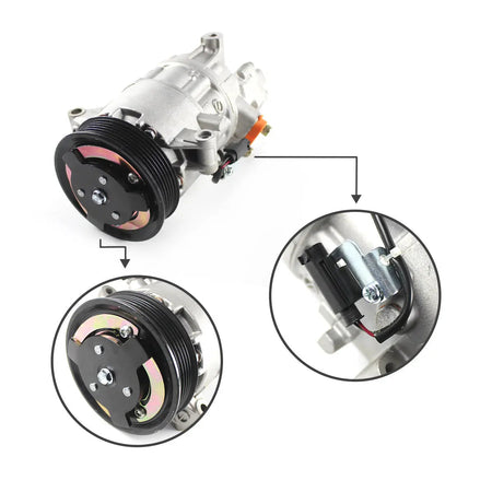 A/C Compressor 64529182793 4PK 12V CSE613 for BMW E90 - image 3