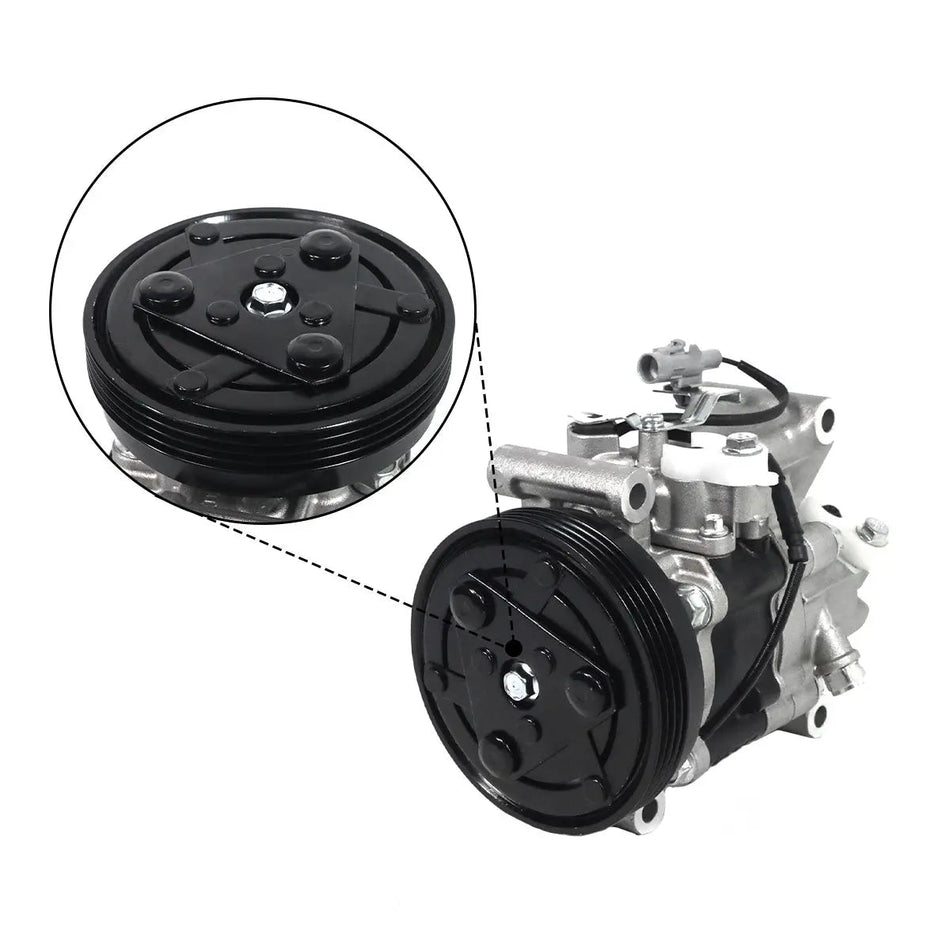 A/C Compressor 9520180JA1 4PK for Suzuki - image 2