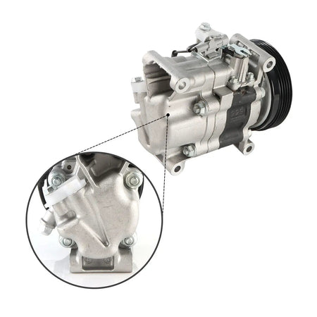A/C Compressor 95201-63JA0 4PK 12V for Suzuki sx4 Swift III SX4 - image 2