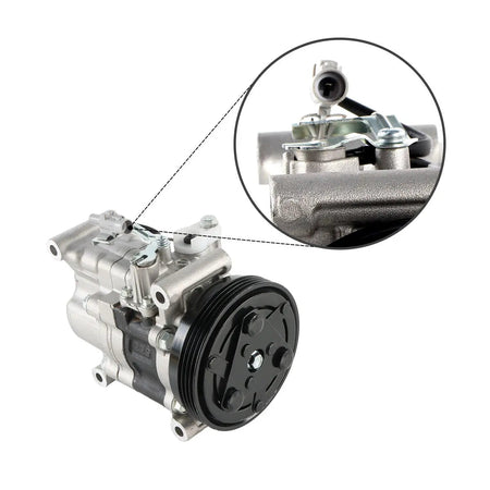 A/C Compressor 95201-63JA0 4PK 12V for Suzuki sx4 Swift III SX4 - image 3
