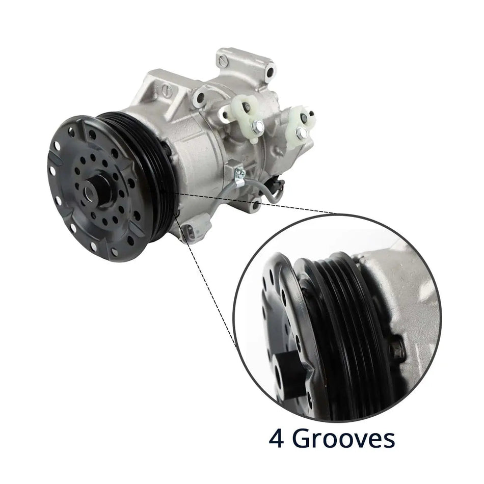 471-1622 A/C Compressor 4PK for Toyota Yaris 1.5L 2007-2013 - image 2