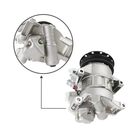 88310-52551 A/C Compressor 4PK 12V for Toyota Yaris Vitz Sienta Scion XA - image 2