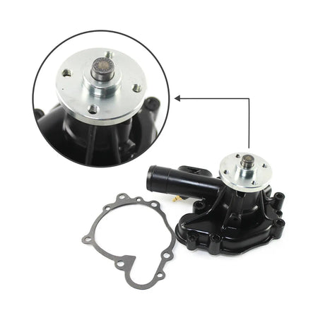 4TNV94 4TNV94T 4TNV98 Engine Water Pump for Yanmar Hyundai R80-7 R80-9 - image 3