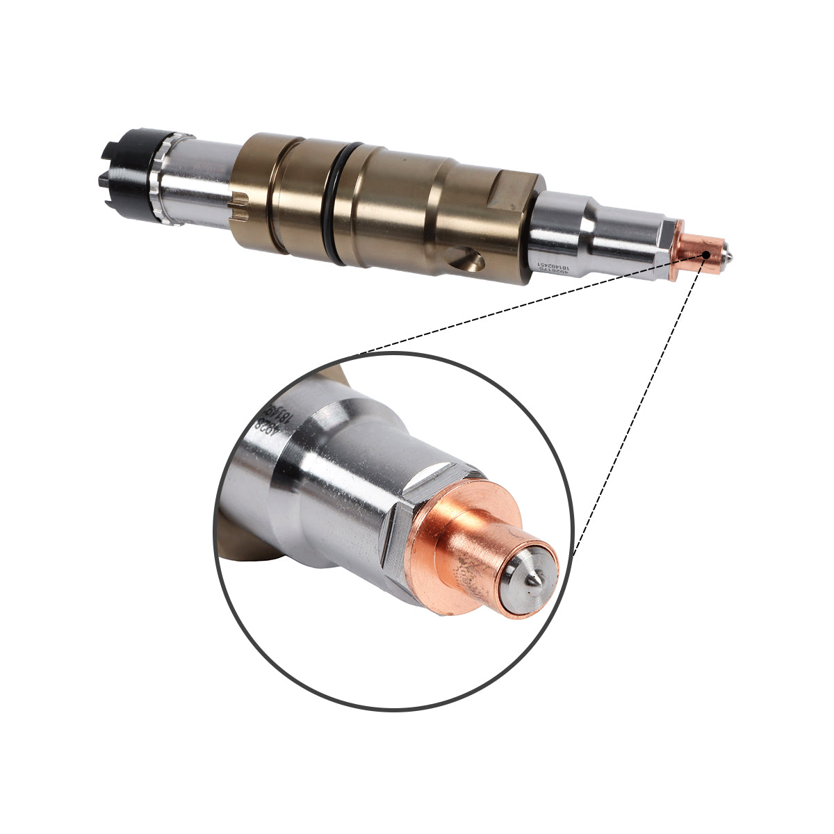 5579421 Fuel Injector with Tube Compatible with Cummins Engine X15 ISX15 QSX15 ISX12 QSK60