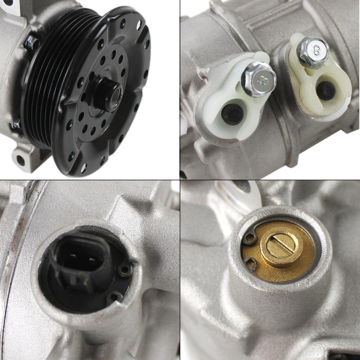 5058228AI A/C Compressor 5SE12C for 2007–2009 Chrysler Dodge Jeep Compass - image 2