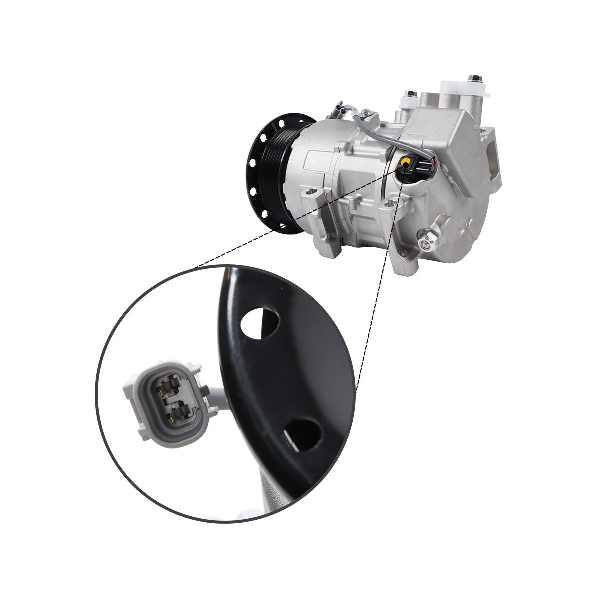 88310-05100 A/C Compressor 5PK 5SE12C for Toyota AVENSIS T25 2.0L - image 3