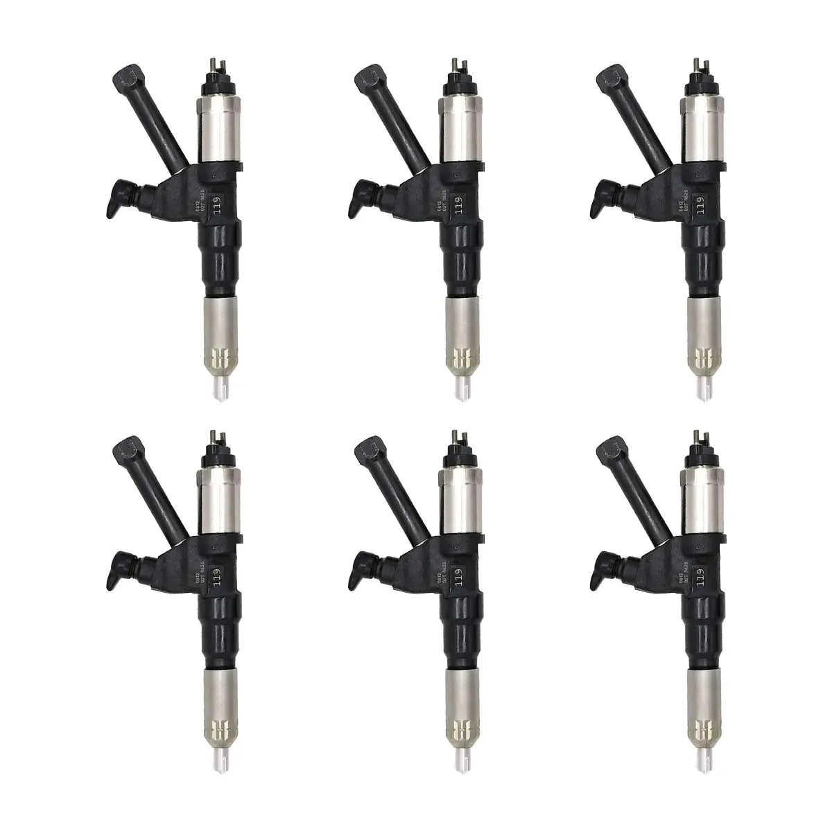 Fuel Injector 095000-0611 23910-1190 Compatible with Hino Truck P11C Engine