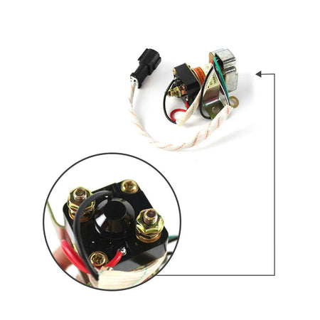 Topsealkit 600-815-8940 starter relay, for Komatsu Excavator PC200-7 PC200LC-7 - image 4