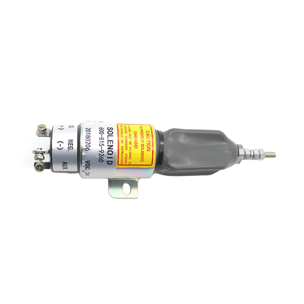 fuel shut-off solenoid 600-815-9260 for Komatsu PC128US-2 PC138US-2 WA100-5 - image 3