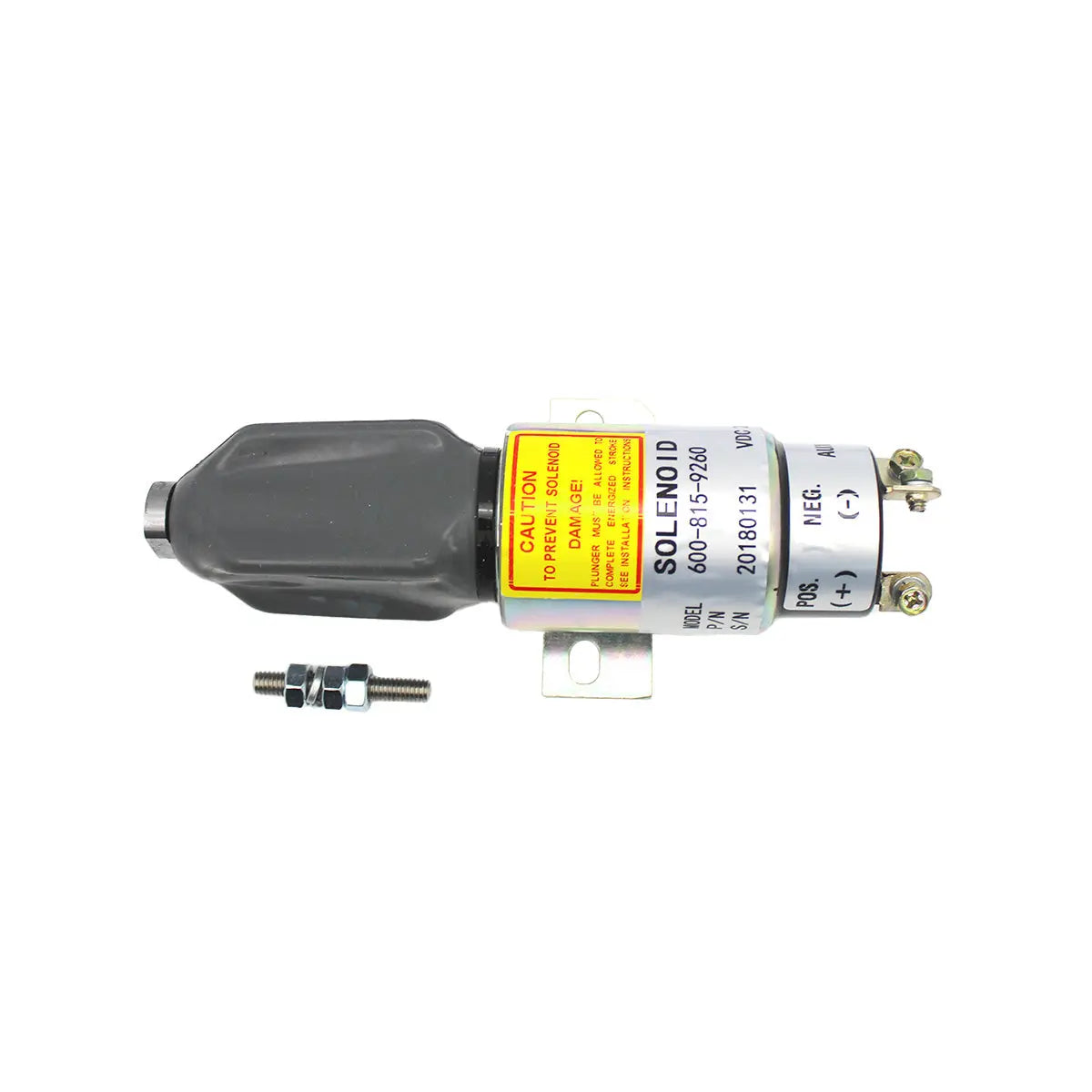 fuel shut-off solenoid 600-815-9260 for Komatsu PC128US-2 PC138US-2 WA100-5 - image 4