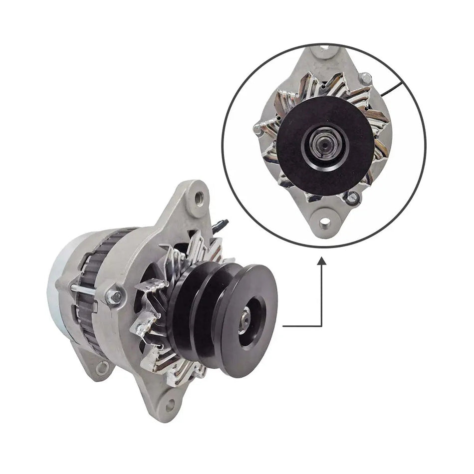 600-825-3160 starter motor for Komatsu PC300-6 PC300LC-6 PC350-6 - image 2