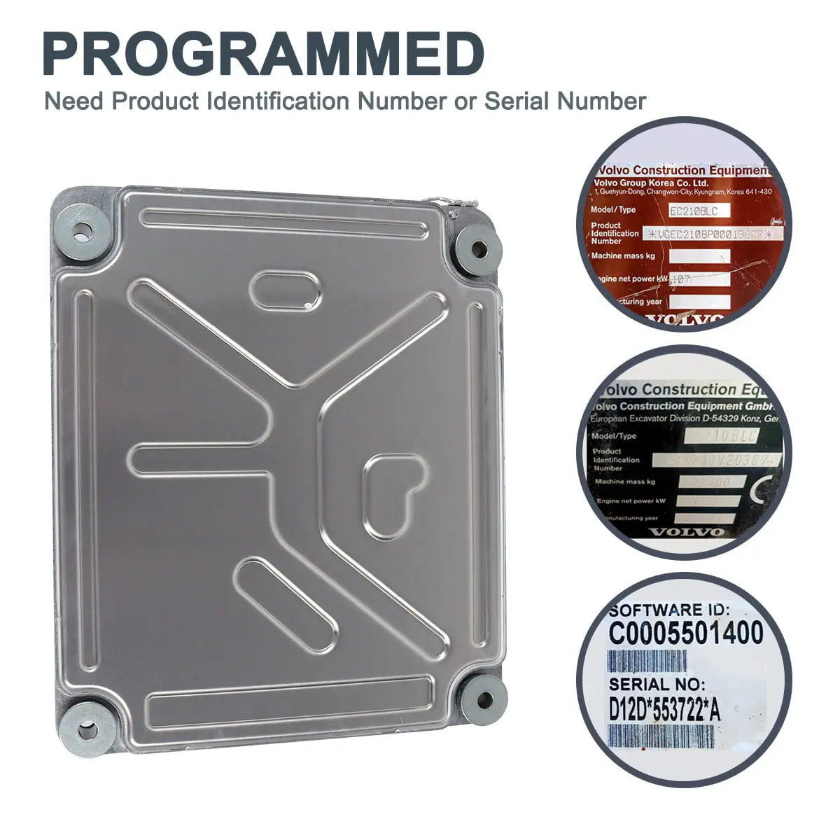 60100000 controller for Volvo EC210B EC240B EC290B - image 3