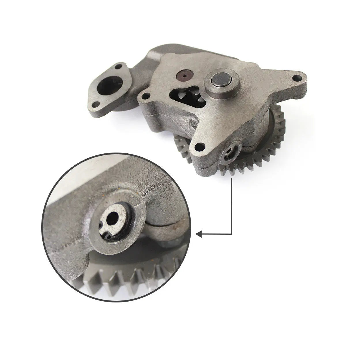 6136-52-1210 Oil Pump for Komatsu 6D105 Engine PC220-3 Excavator - image 2