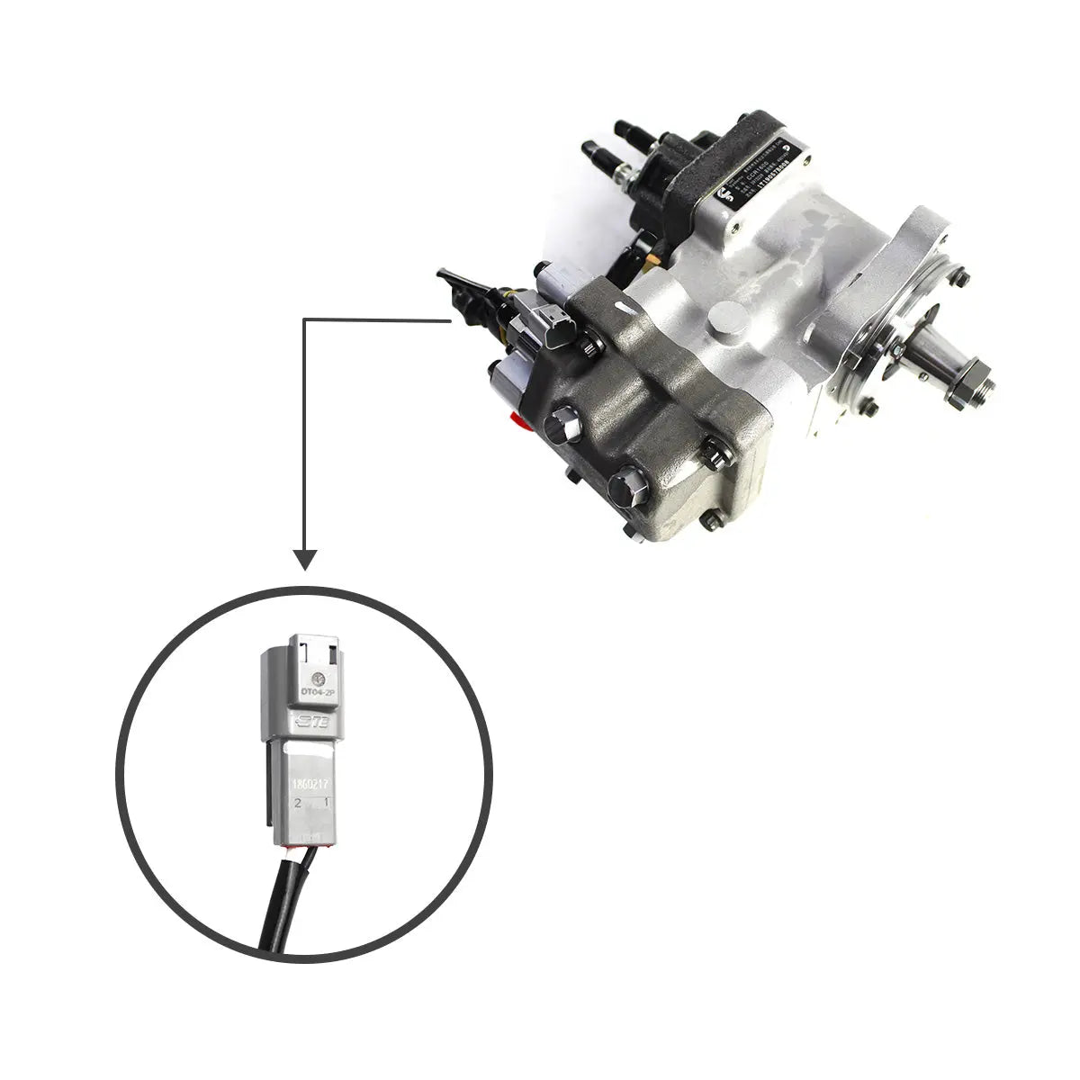 6745-71-1150 fuel pump for Komatsu PC300-8 PC450-8 PC350-7E0 - image 4