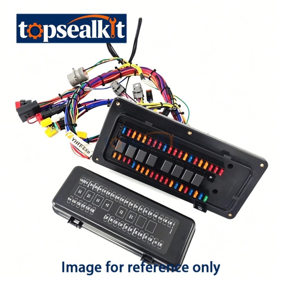 3422890 Fuse Box Center Control Wiring Harness for Caterpillar 374D Excavator | topsealkit