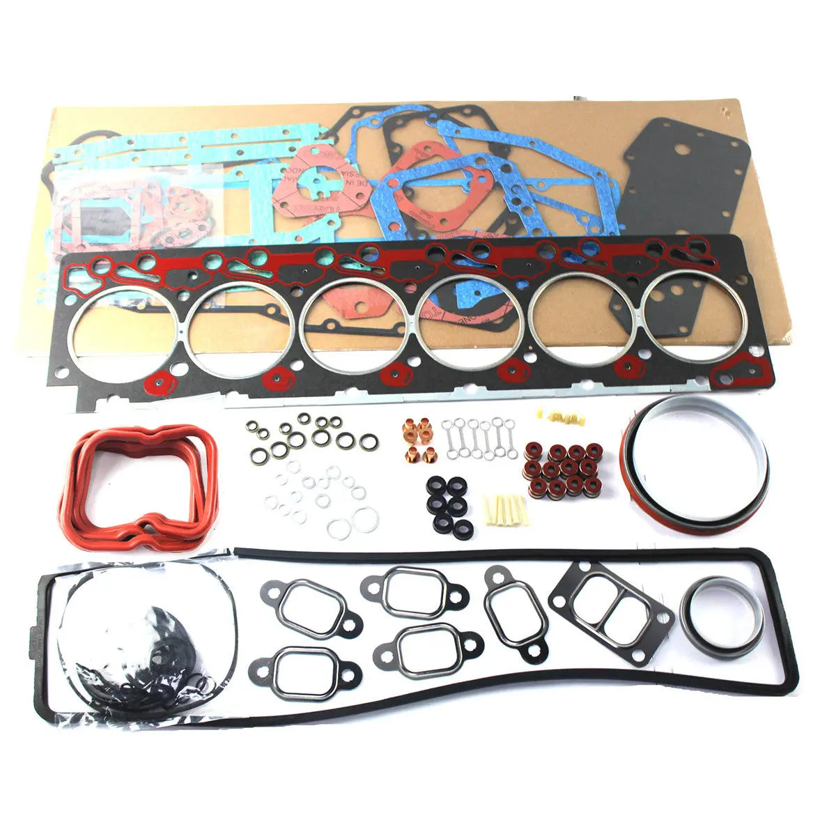 6B 6BT 6BTA Overhaul Gasket Set 12V for Cummins Engine Dodge Ram Pickup 5.9L - image 3