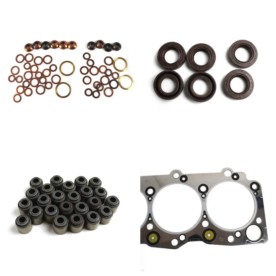 6HK1 6HK1T Diesel Engine Gasket Kit for Isuzu JS330 ZX330 ZAX330 EX350 Excavator - image 2