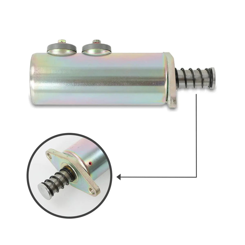6N9987 fuel shut-off solenoid for Caterpillar 225D 229 613B Excavator - image 2
