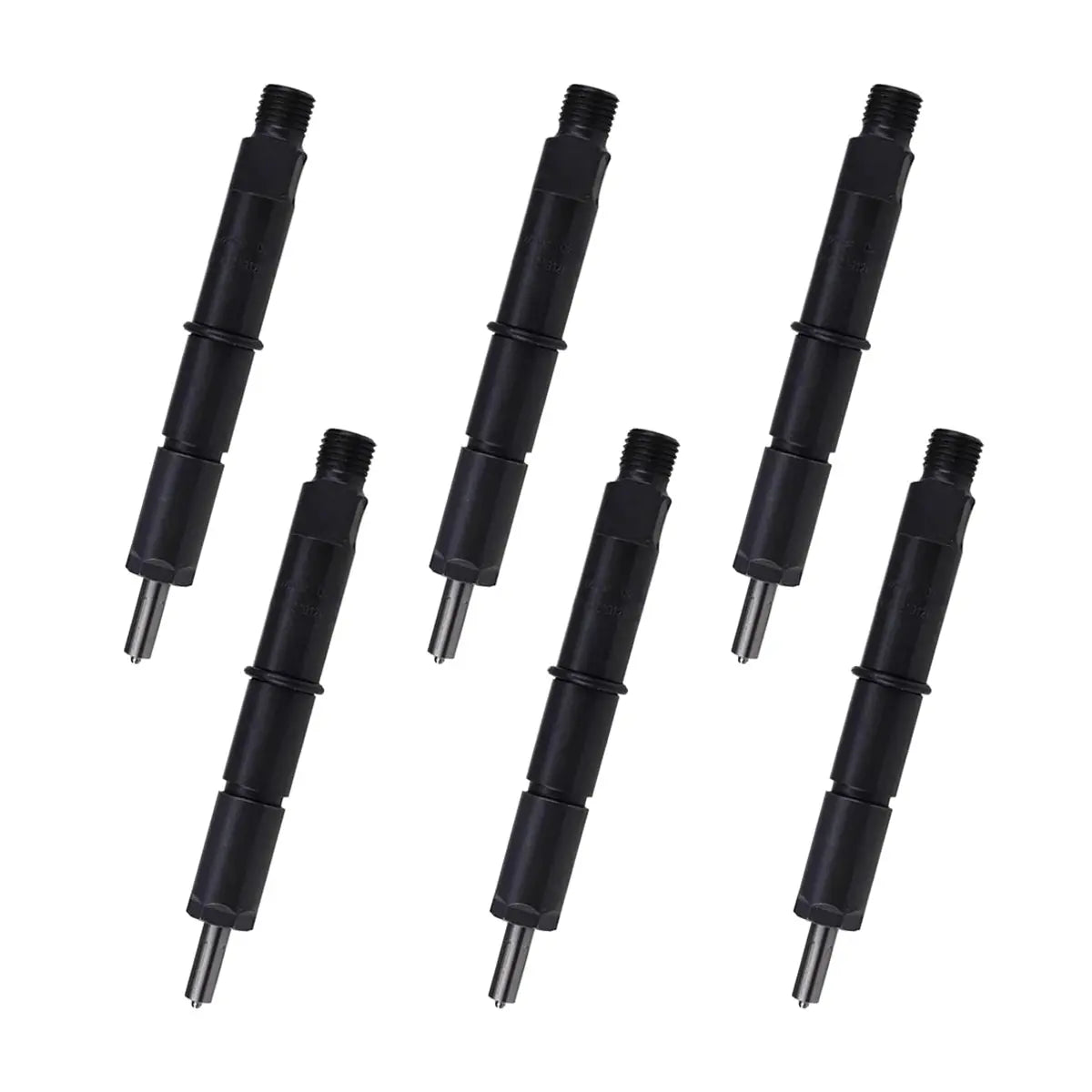 /6PCS Fuel Injector 02112949 Compatible with Deutz Engine BF4M2012C BF6M2012C