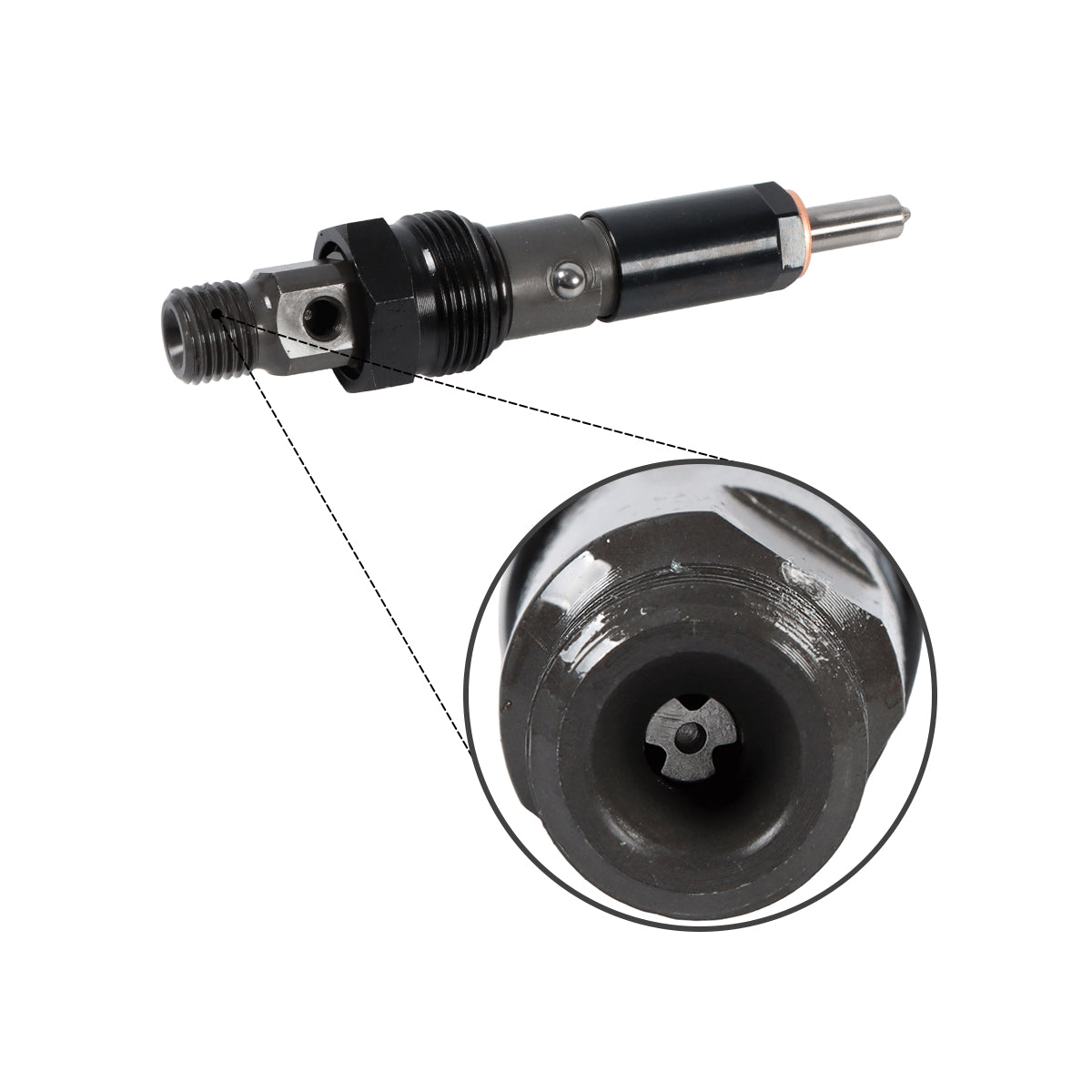 6-Pack Fuel Injector 0432133787 3939696 Compatible with Cummins 6B5.9 QSB5.9 Engine
