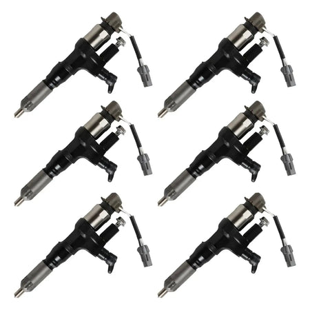 Fuel Injector 095000-5284 23670-E0291 23910-1360 Compatible with HINO J08E Diesel Engine