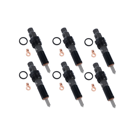 6-Pack Fuel Injector 4089270 3939696 Compatible with Cummins QSB5.9 Engine