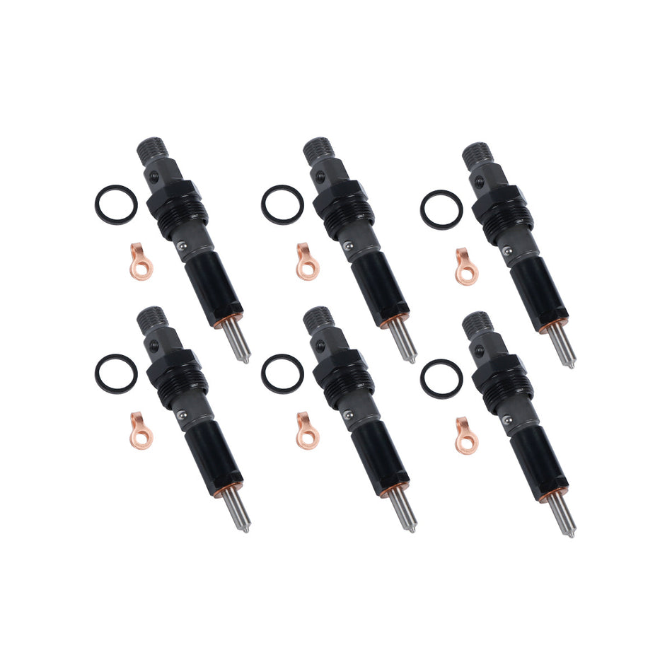 6-Pack Fuel Injector 4089270 3939696 Compatible with Cummins QSB5.9 Engine