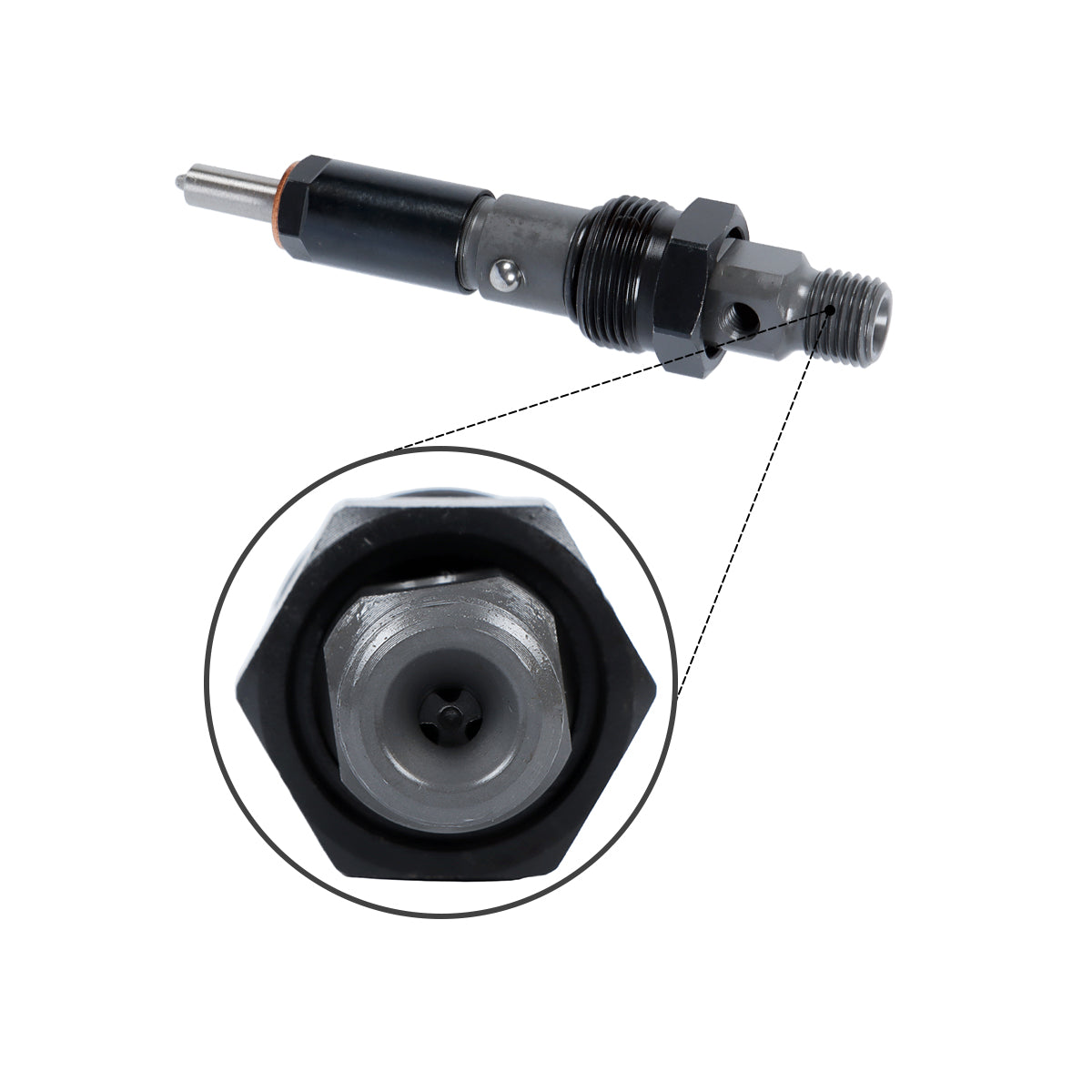 6-Pack Fuel Injector 4089270 3939696 Compatible with Cummins QSB5.9 Engine