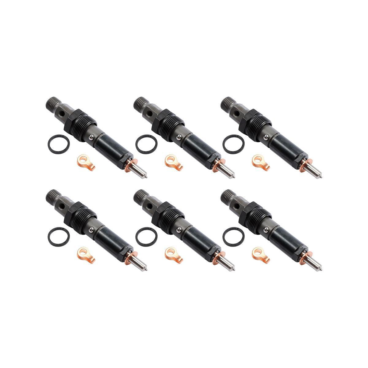 6-Pack Fuel Injector 4089270RX Compatible with Cummins 5.9L B Engine 6BT ISB QSB Series