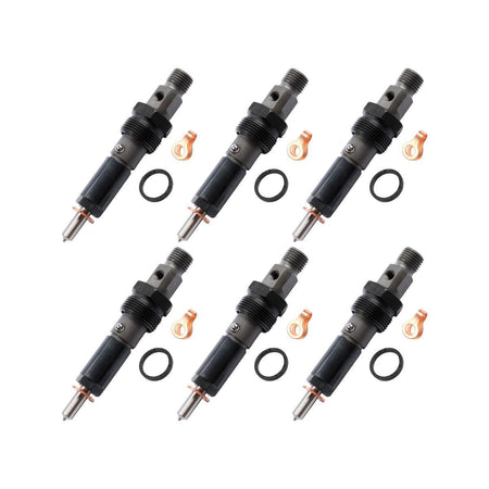 6-Pack Fuel Injector 4089270RX Compatible with Cummins 5.9L B Engine 6BT ISB QSB Series