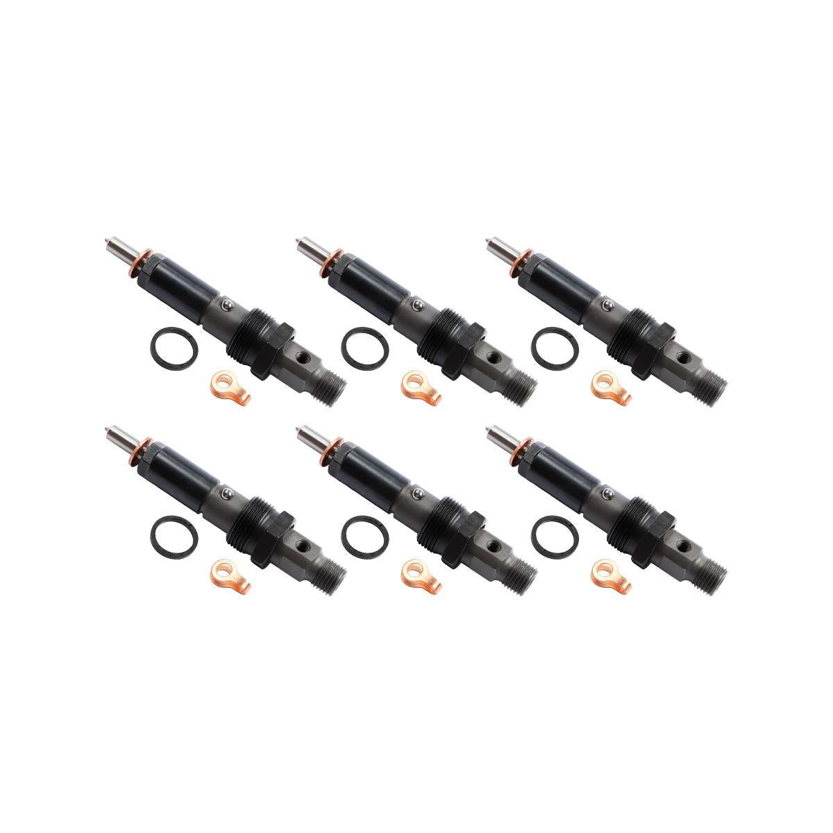 6-Pack Fuel Injector 4089270RX Compatible with Cummins 5.9L B Engine 6BT ISB QSB Series