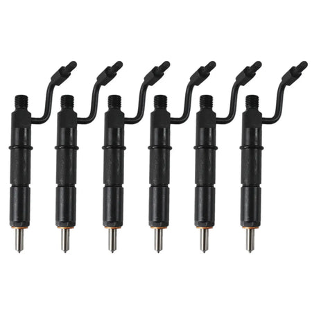 6-Pack Fuel Injector 5I-7706 5I7706 Compatible with Caterpillar E320 3064 3066 S4KT S6KT Engine