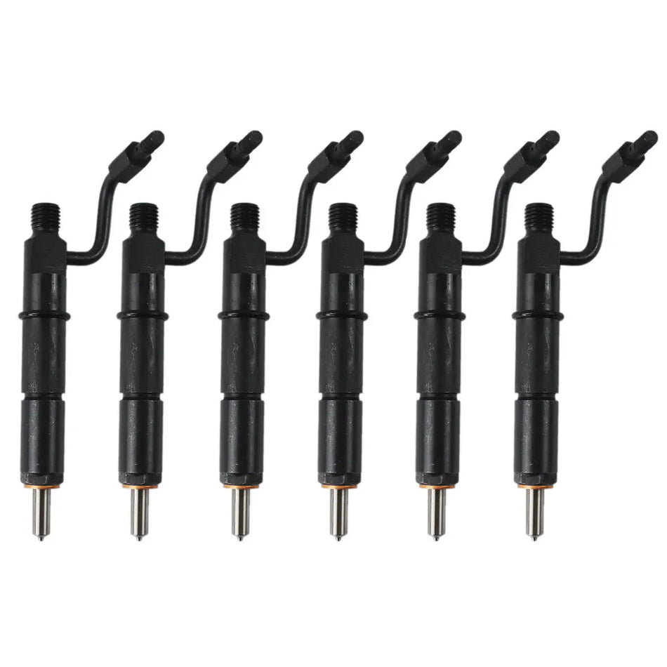 6-Pack Fuel Injector 5I-7706 5I7706 Compatible with Caterpillar E320 3064 3066 S4KT S6KT Engine