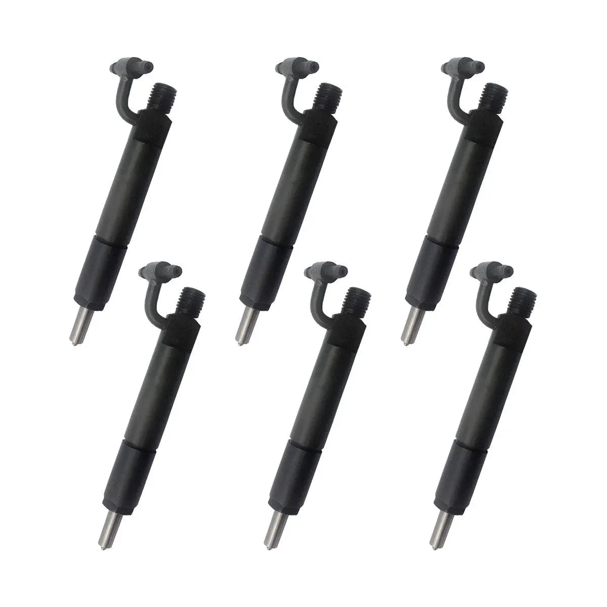 6-Pack Fuel Injectors 6202-13-3110 Compatible with Komatsu 6D95 4D95 PC200-6 PC220-5