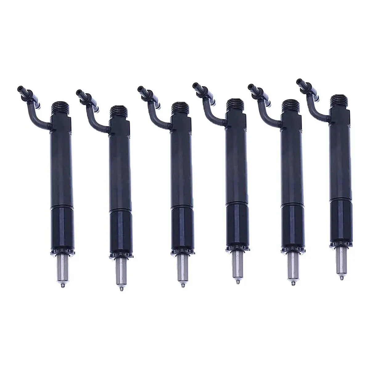 6-Pack Fuel Injector 675967C91 631571C91 Compatible with Farmall 966 1066 1086 1466 1486 1566
